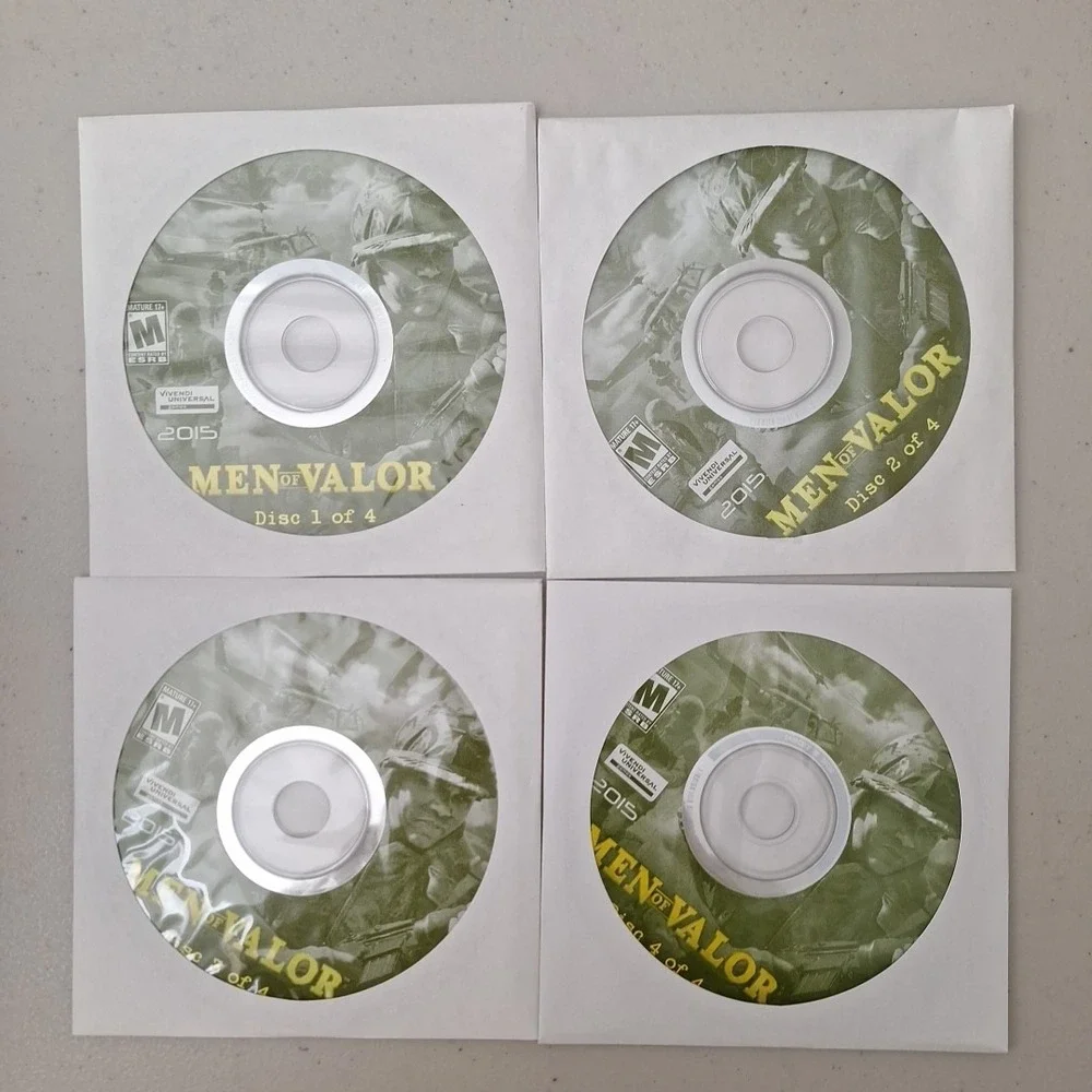 Video Game PC Men of Valor Vietnam 2015 Version Windows CD-ROM Open Box